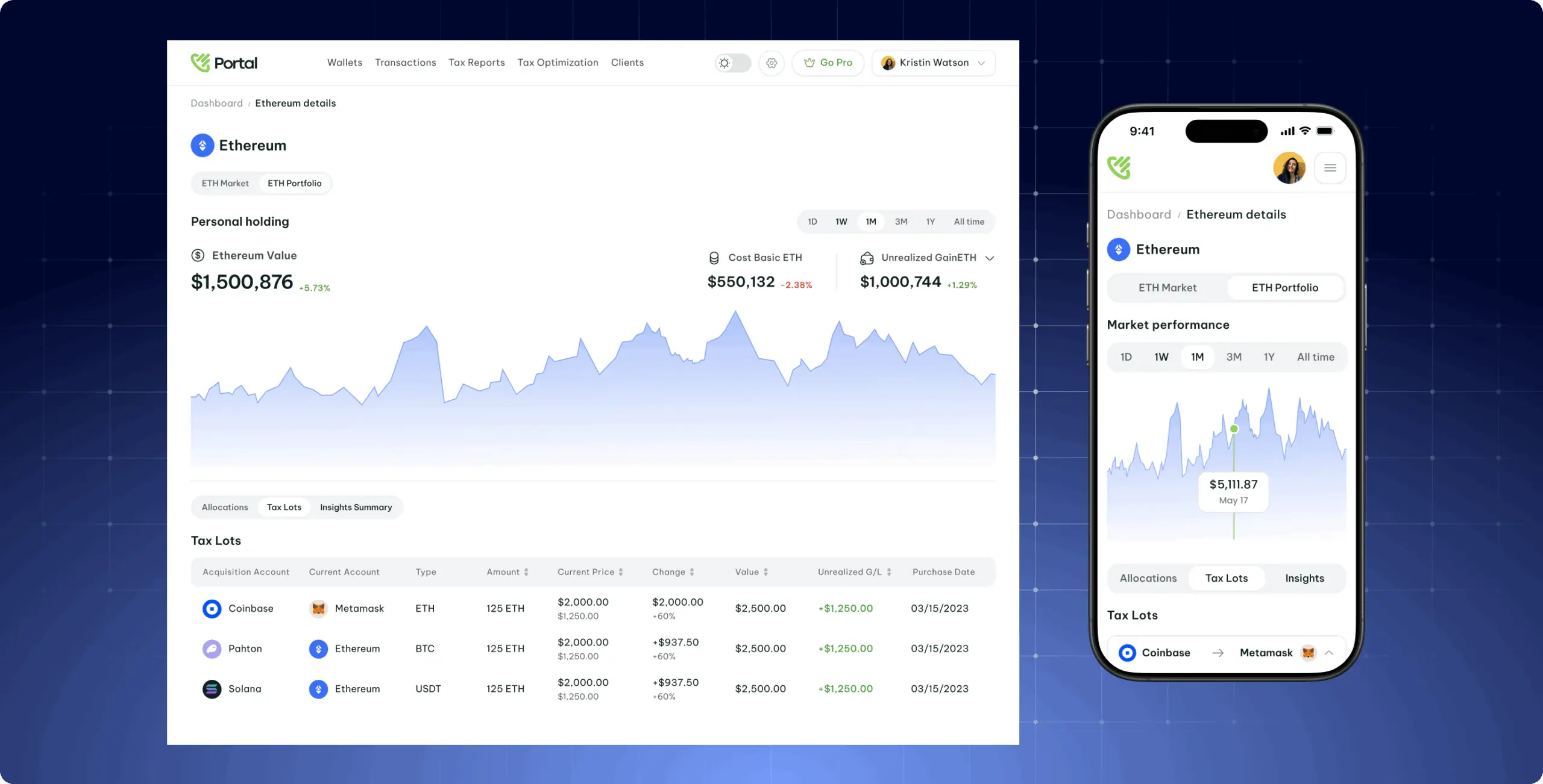 Portal – simplifying tax tracking for digital assets - Website Development - Photo 11