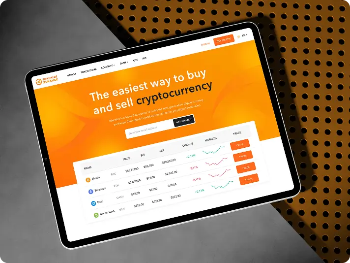 Tokenize Xchange – the easiest way to buy and sell cryptocurrency - image cover