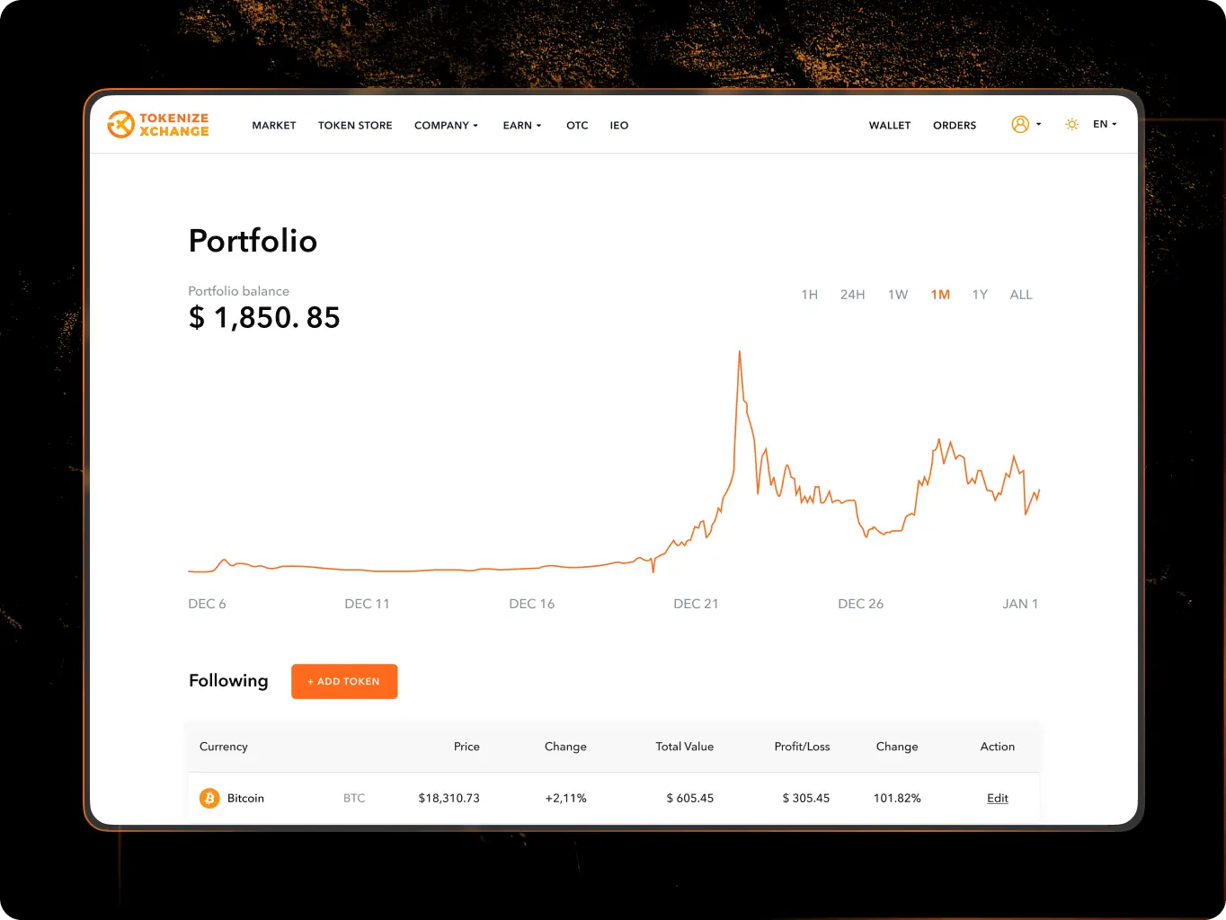 Tokenize Xchange – the easiest way to buy and sell cryptocurrency - Website Development - Photo 2
