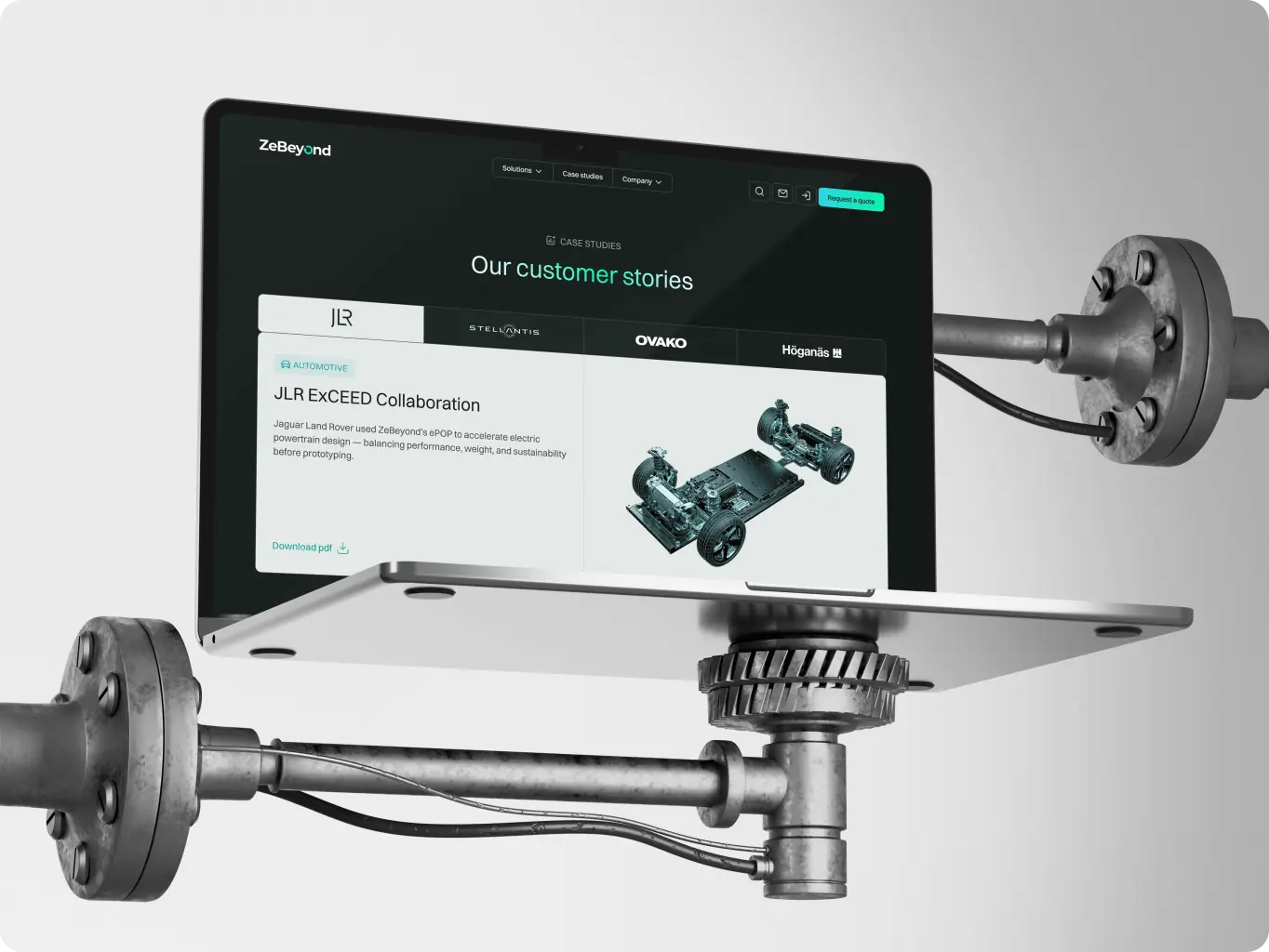 ZeBeyond – accelerating engineering decisions with advanced simulation tools - Website Development - Photo 2