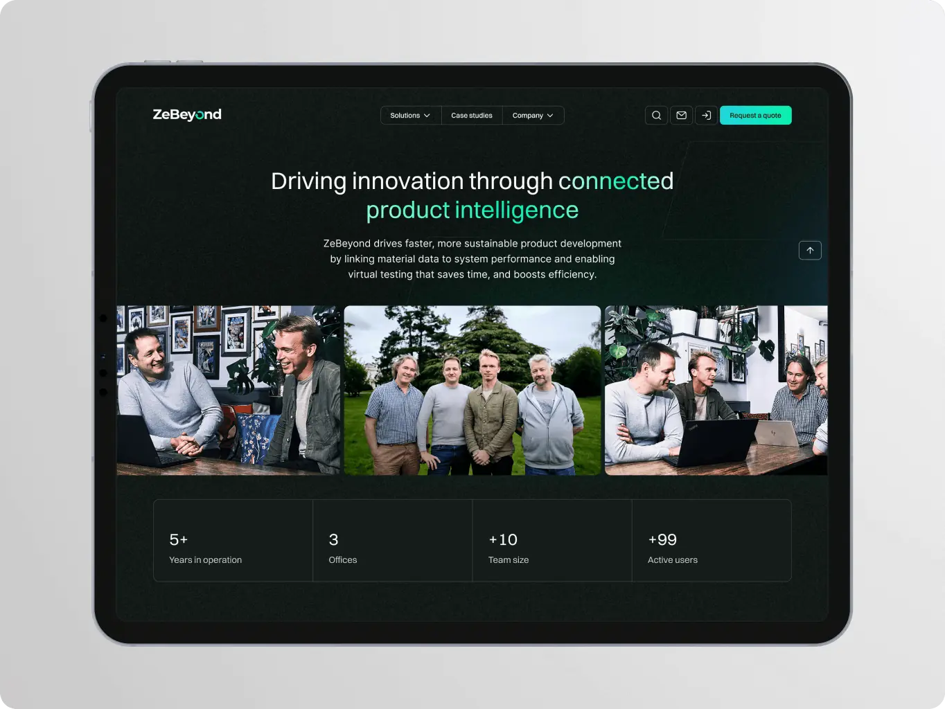 ZeBeyond – accelerating engineering decisions with advanced simulation tools - Website Development - Photo 11