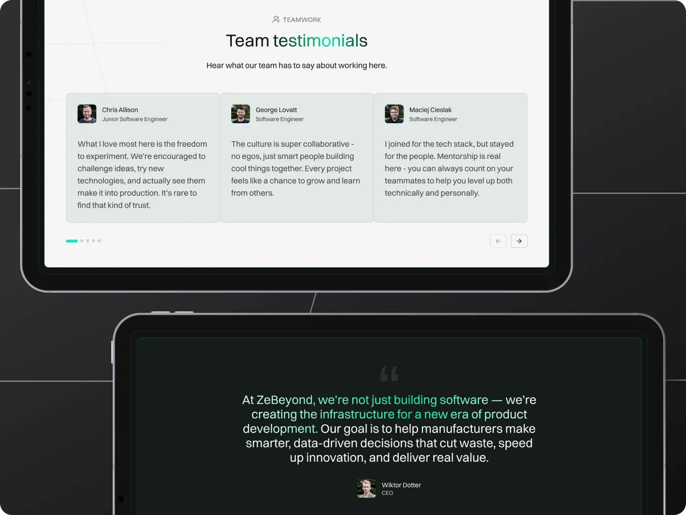 ZeBeyond – accelerating engineering decisions with advanced simulation tools - Website Development - Photo 17