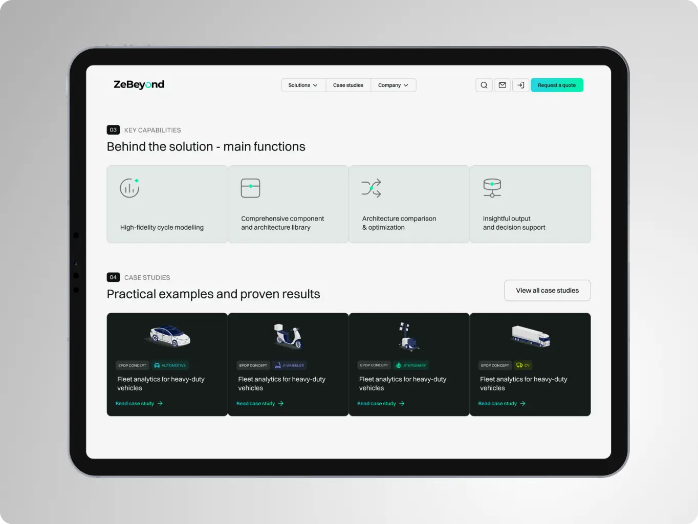 ZeBeyond – accelerating engineering decisions with advanced simulation tools - Website Development - Photo 4