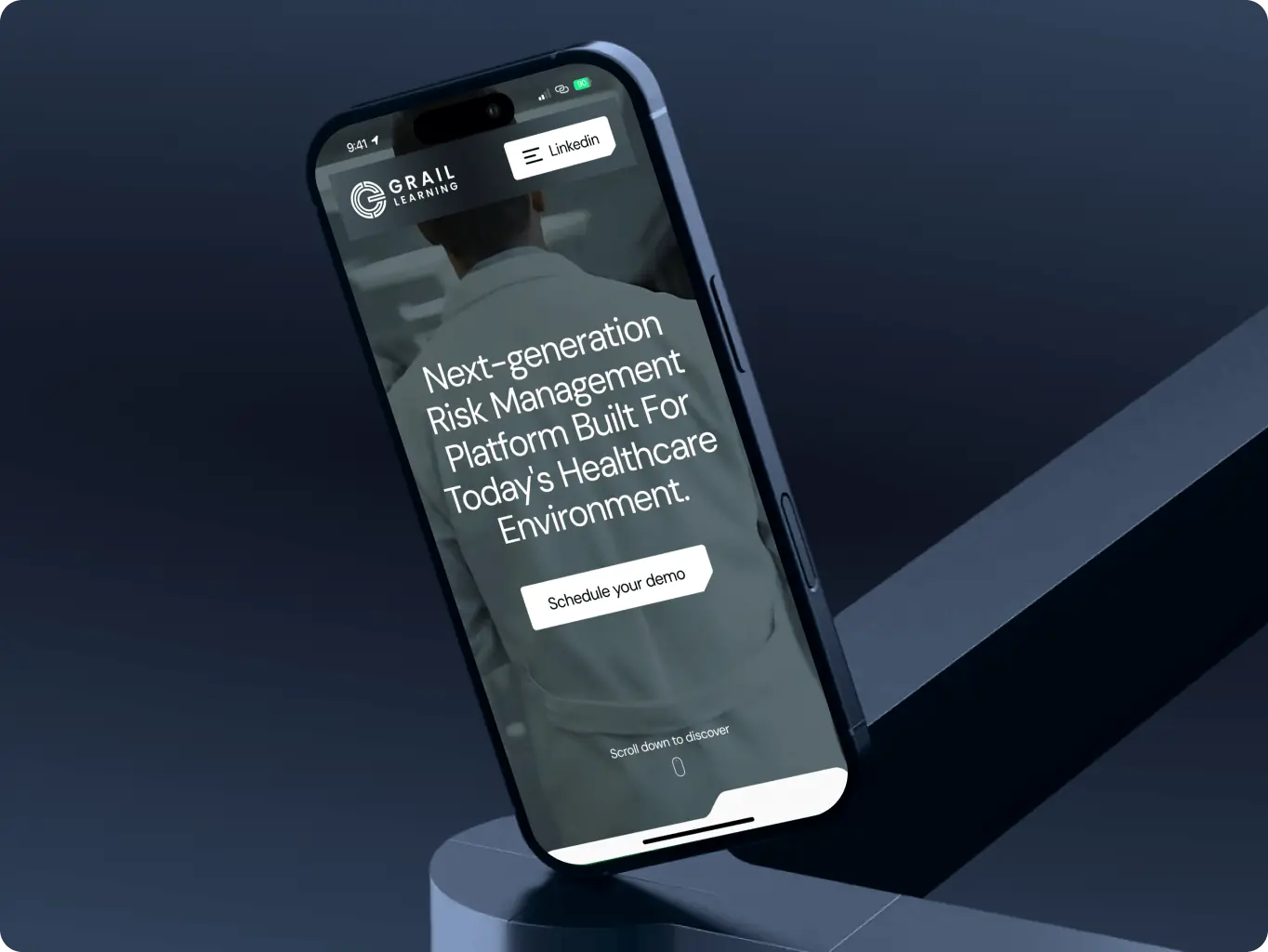 Grail Learning – risk management platform for modern healthcare teams - Website Development - Photo 5