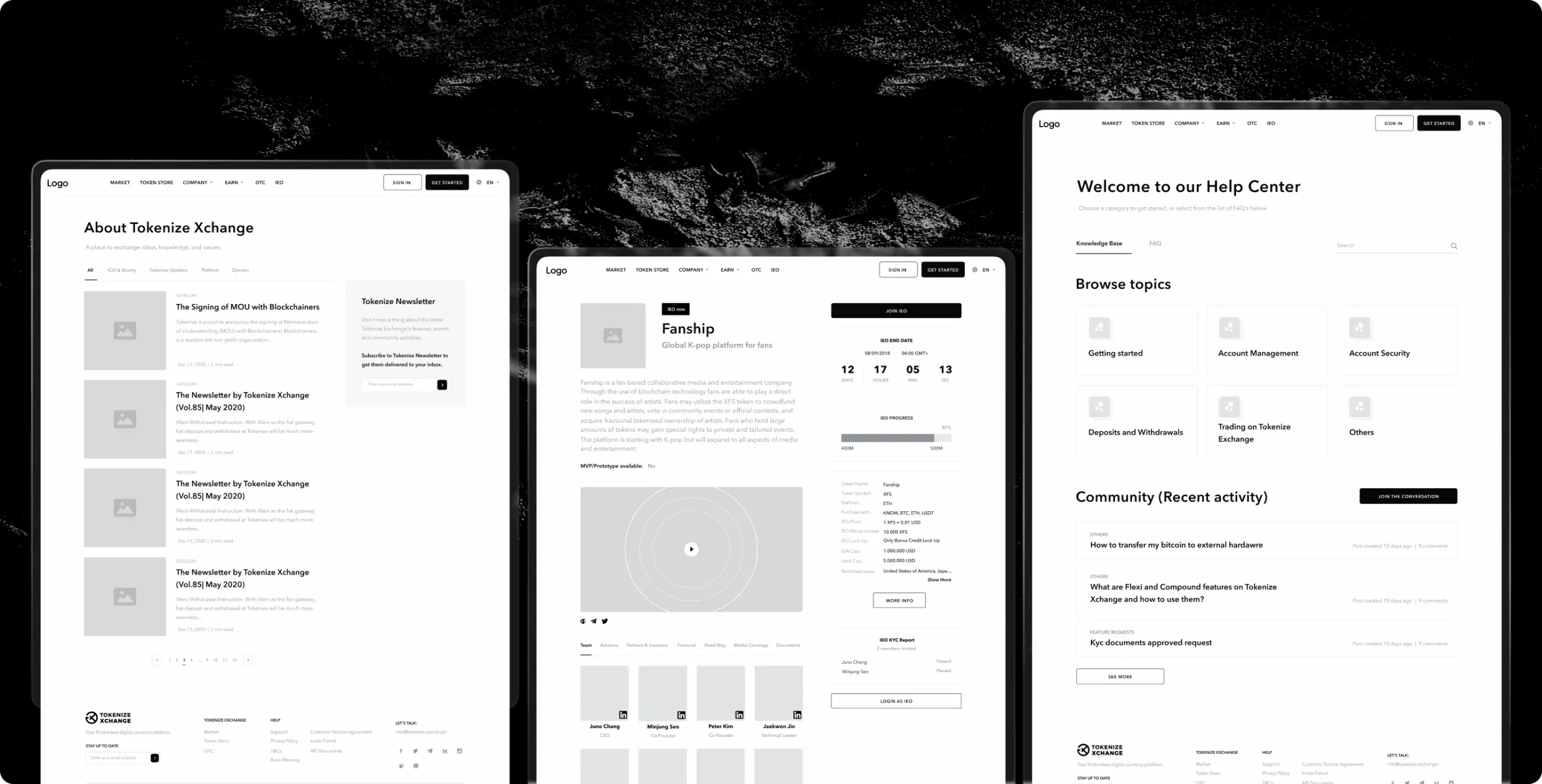 Tokenize Xchange – the easiest way to buy and sell cryptocurrency - Website Development - Photo 7