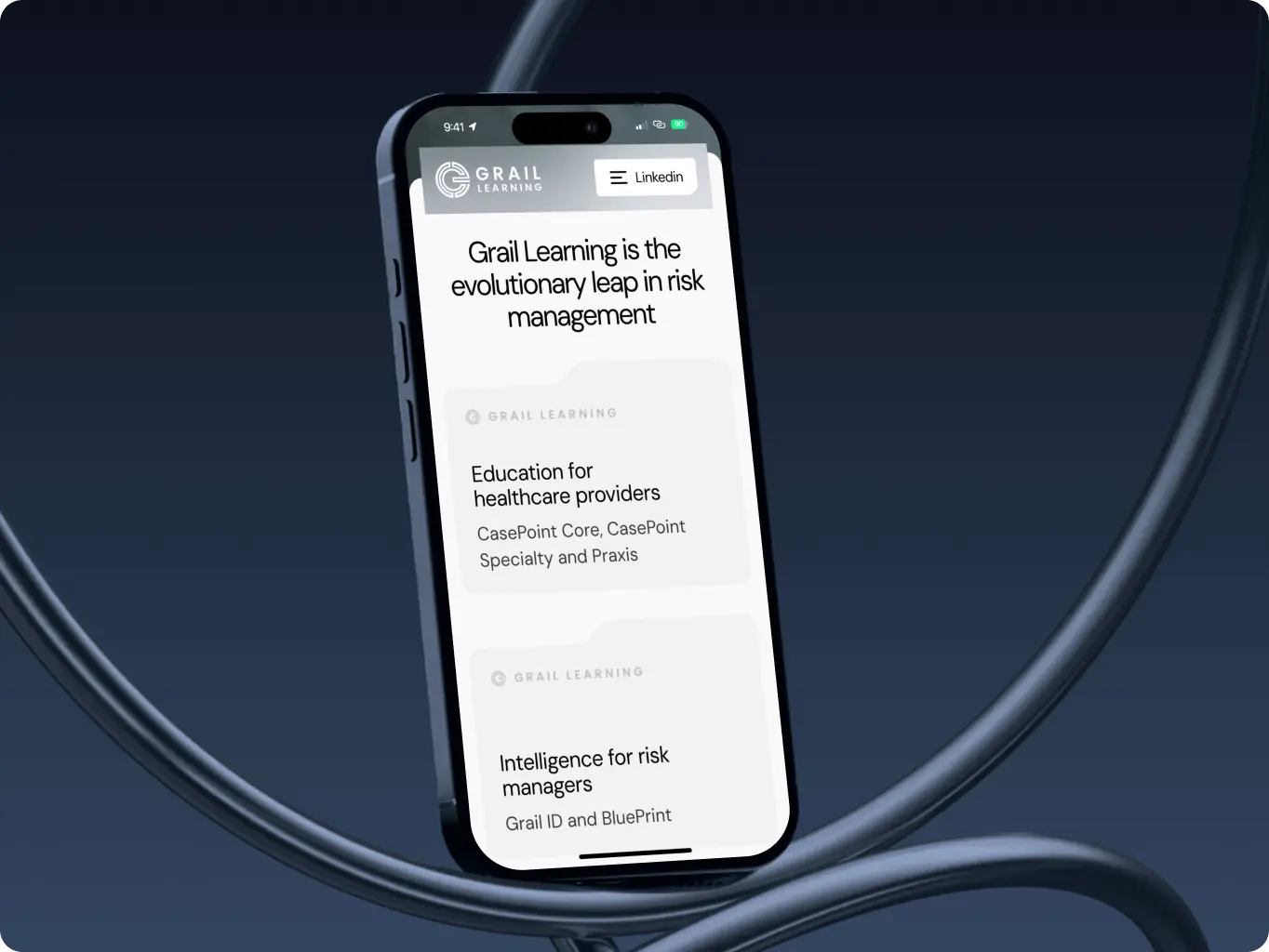 Grail Learning – risk management platform for modern healthcare teams - Website Development - Photo 9