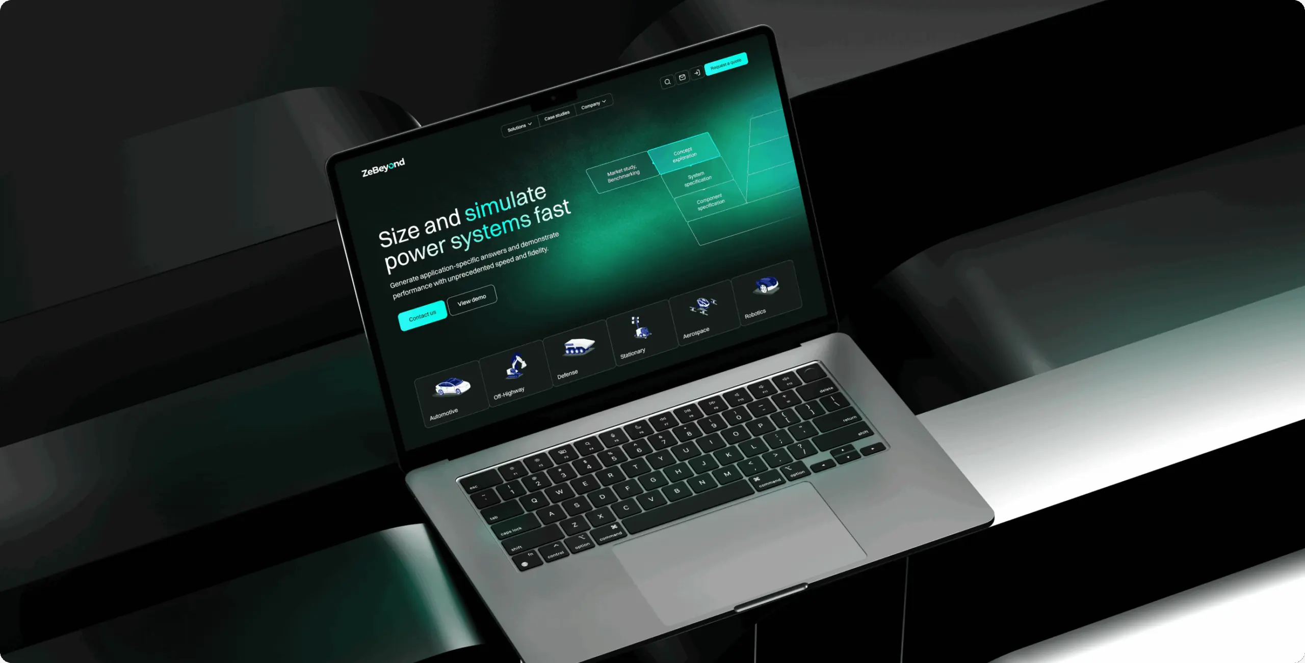 ZeBeyond – accelerating engineering decisions with advanced simulation tools - Website Development - Photo 1