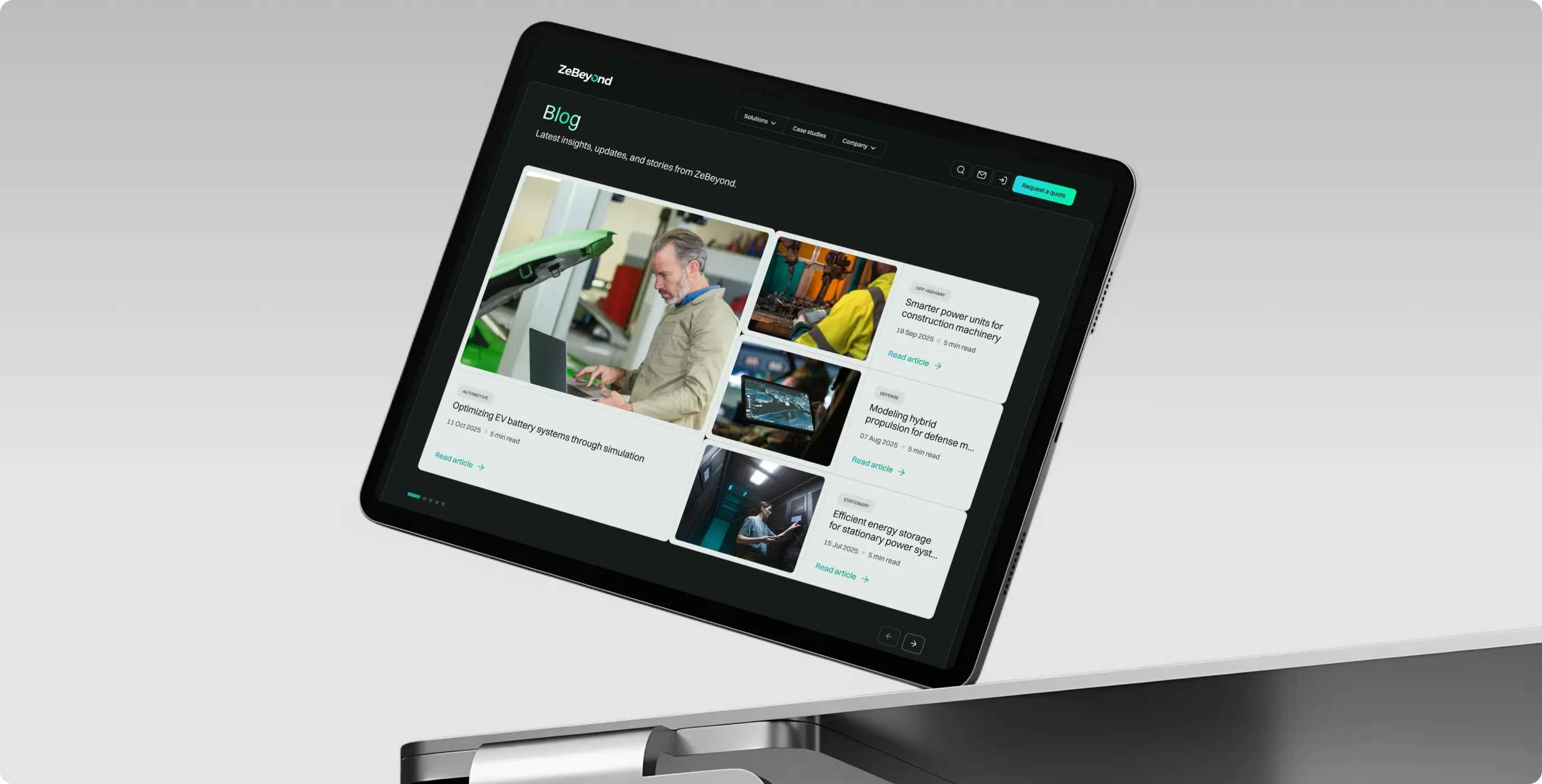 ZeBeyond – accelerating engineering decisions with advanced simulation tools - Website Development - Photo 19