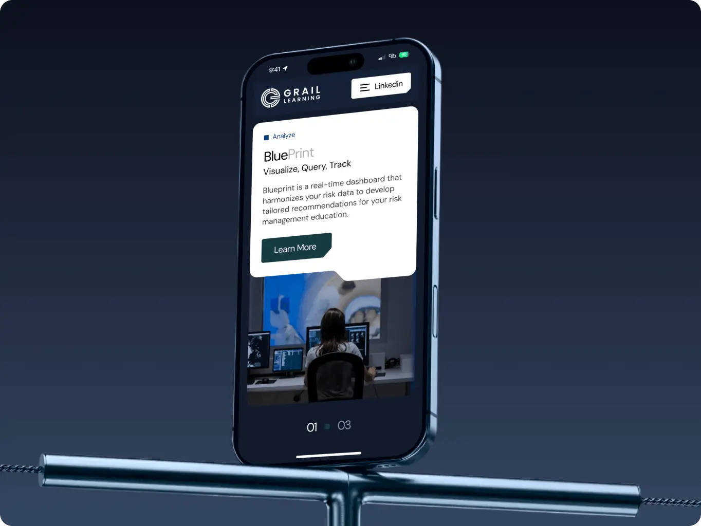 Grail Learning – risk management platform for modern healthcare teams - Website Development - Photo 12