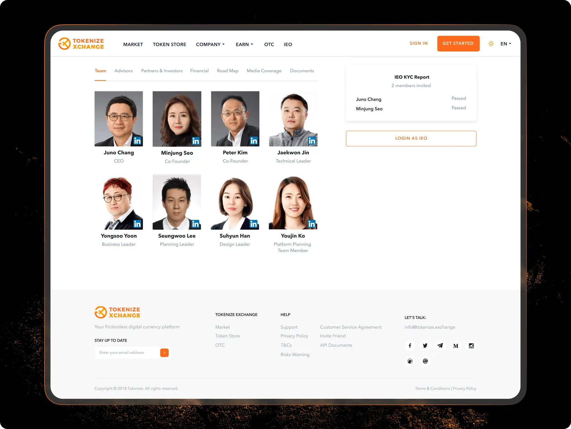 Tokenize Xchange – the easiest way to buy and sell cryptocurrency - Website Development - Photo 13