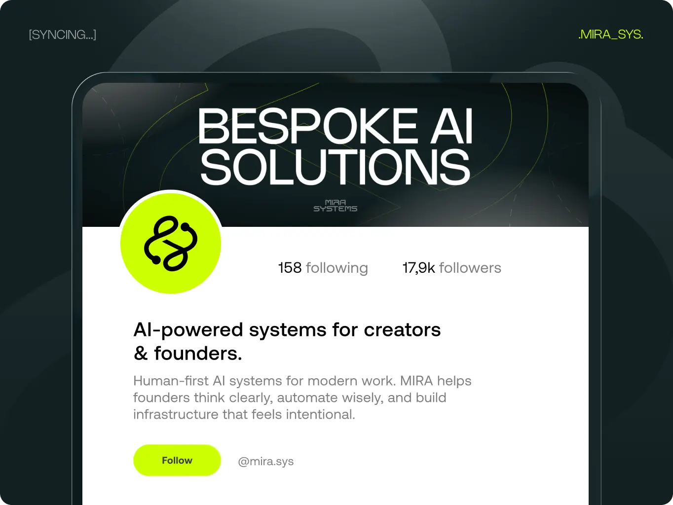 MIRA Systems – designing intelligent systems with presence - Website Development - Photo 14