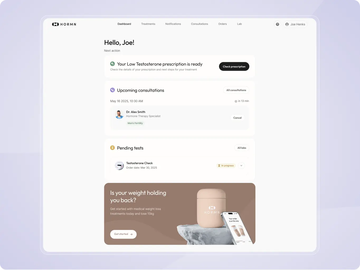 Highest-rated men’s health clinic – product redesign & platform development - Website Development - Photo 3
