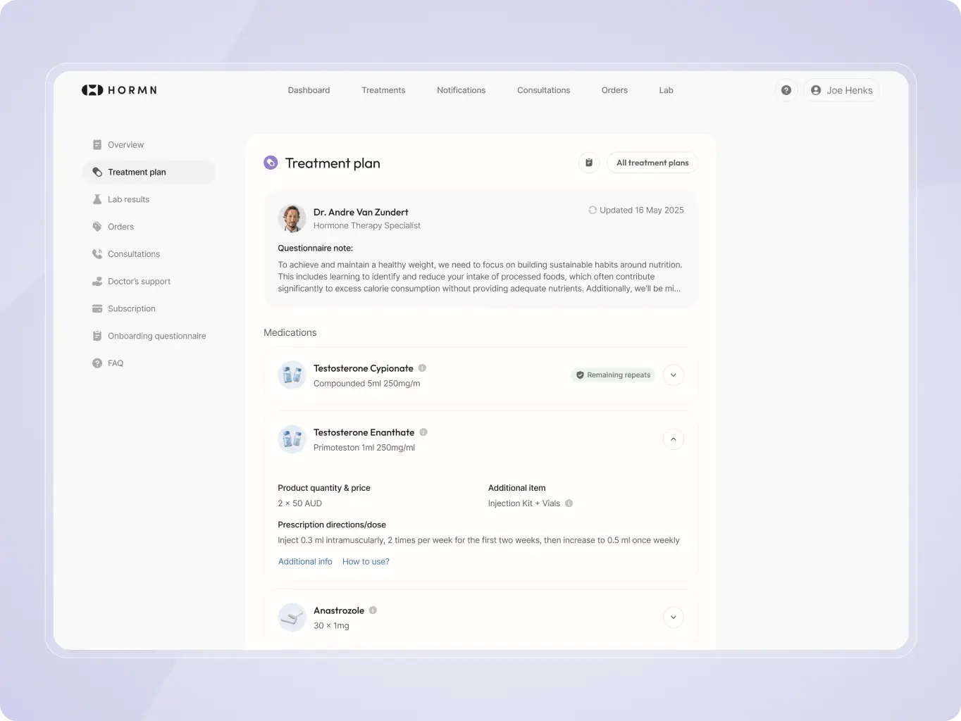 Highest-rated men’s health clinic – product redesign & platform development - Website Development - Photo 4