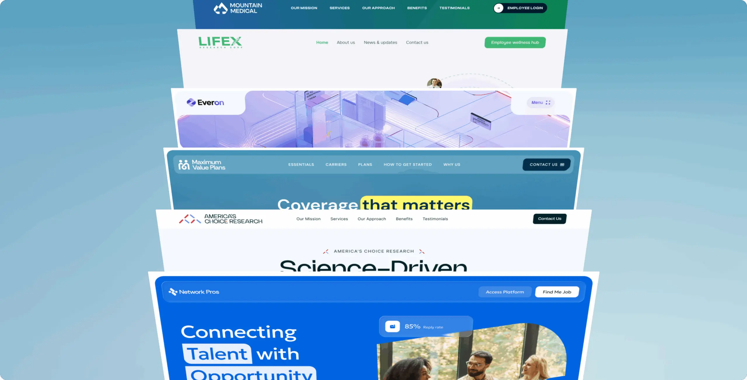 From fragmented websites to a unified experience: improving clarity, trust, and conversion across 10 brands - Website Development - Photo 1