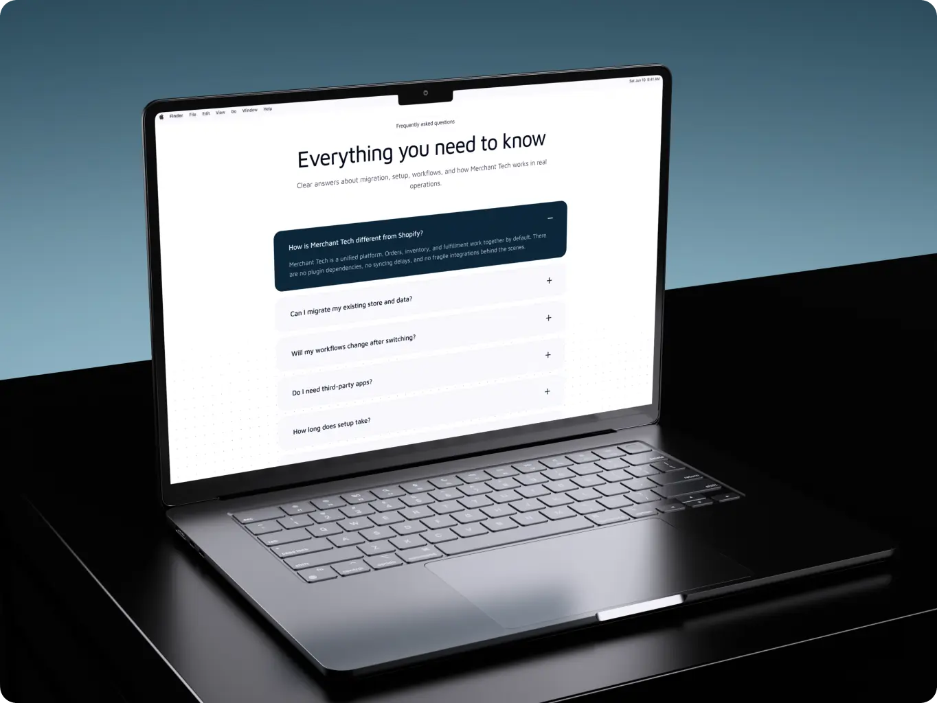 Merchant Tech — transforming merchant operations into a simpler, more transparent experience - Website Development - Photo 14